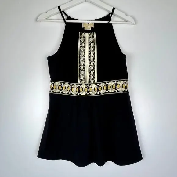 Women's Michael Kors Halter Neck Sleeveless Blouse - Picture 1 of 10